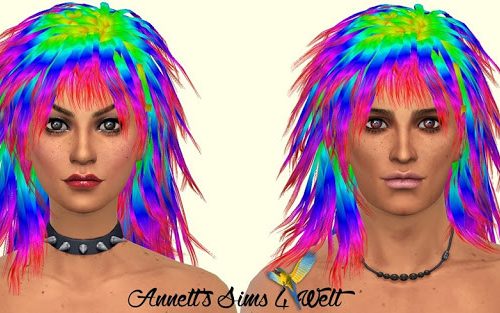 Wild hair recolors