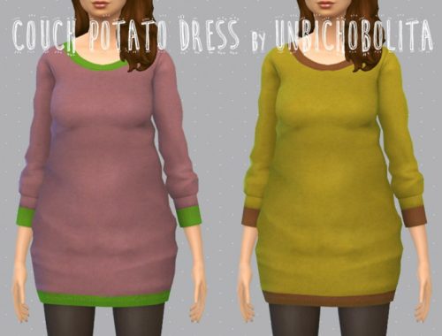 Couch potato dress