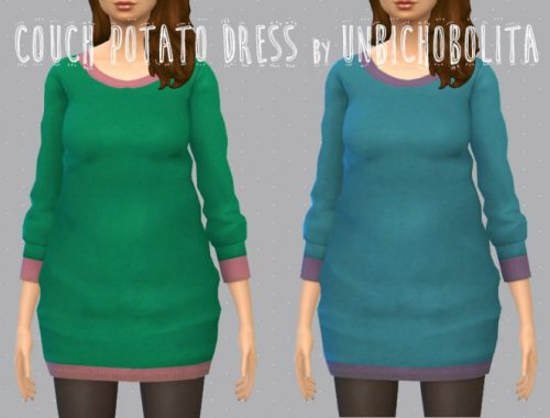 Couch potato dress