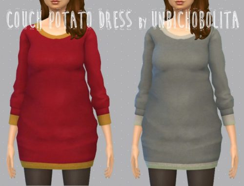 Couch potato dress