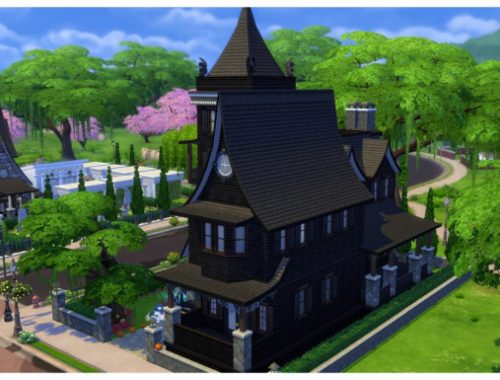 Haunted House Facade