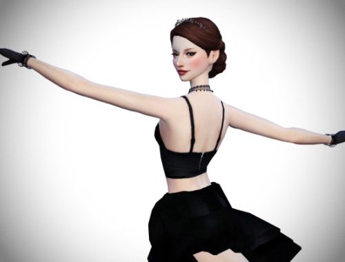 BALLET DANCE POSES SET