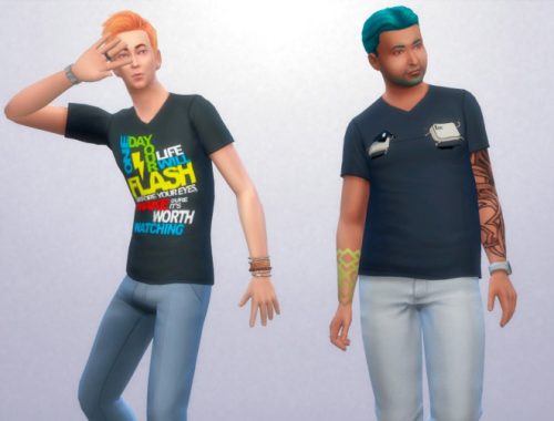 Male T-Shirt Designs