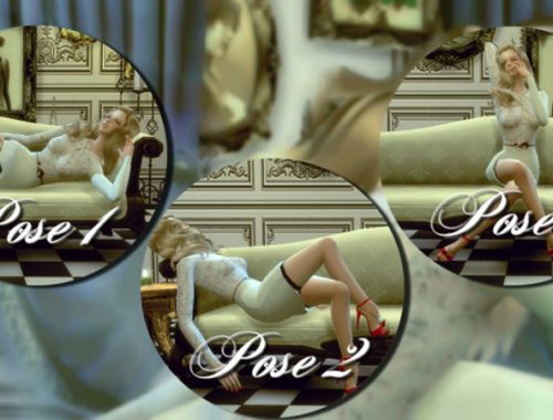 Sit Pose Set 2 Sofa