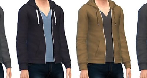 Mens Zip-Up Hoodies