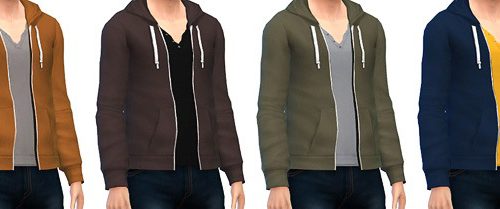 Mens Zip-Up Hoodies