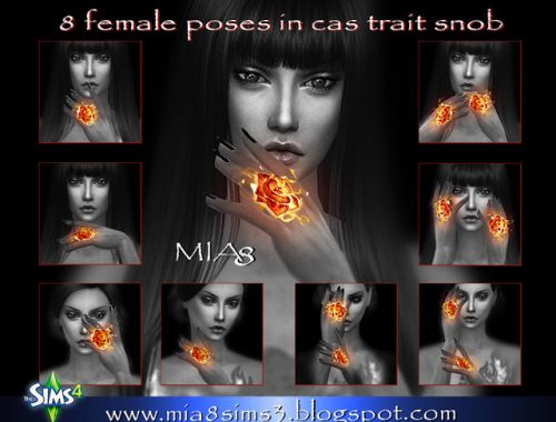 8 female poses#3