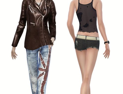 10 Female Poses #07