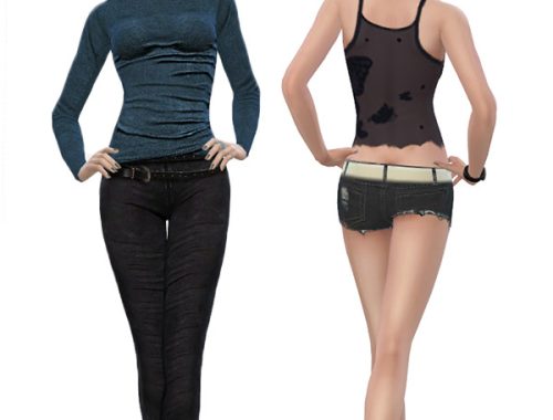 10 Female Poses #07