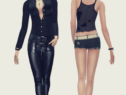 10 Female Poses #07
