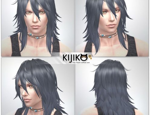 Shaggy Hair M TS4 edition