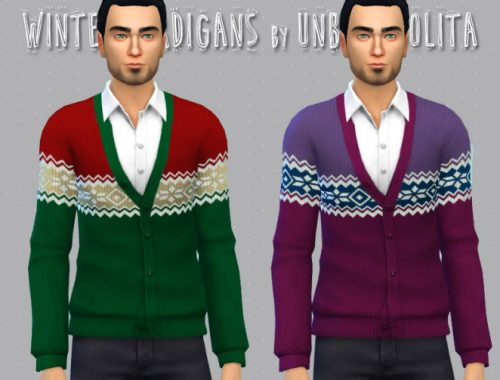 Winter cardigans