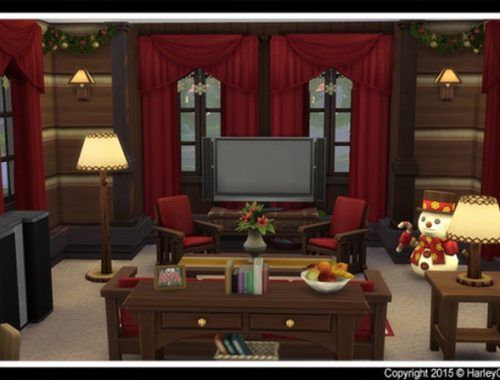 Christmas Hideaway house