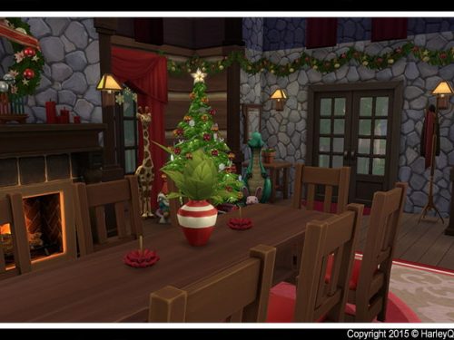 Christmas Hideaway house