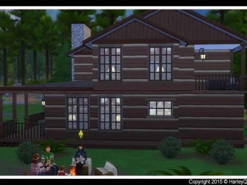 Christmas Hideaway house