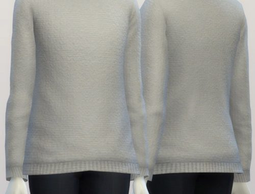 Turtleneck sweater F solid (16 colors)