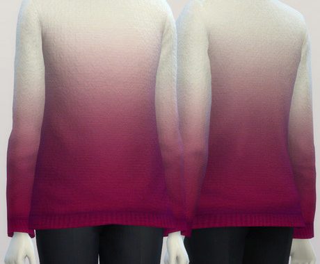Turtleneck sweater F solid (16 colors)