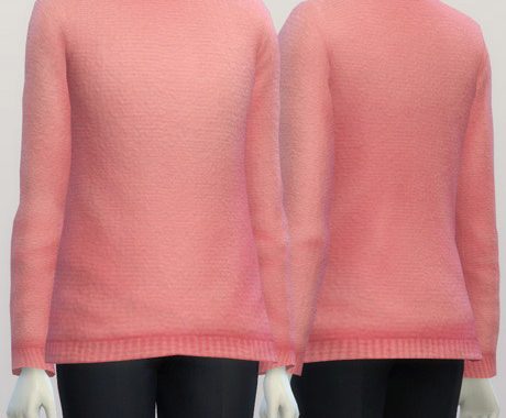 Turtleneck sweater F solid (16 colors)