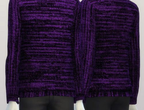 Turtleneck sweater M pattern (15 colors)