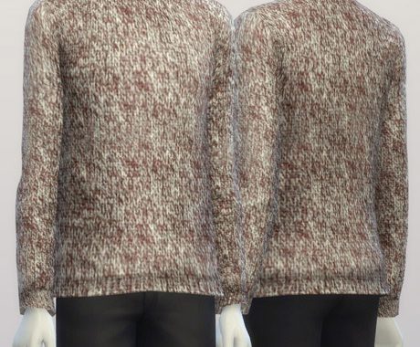 Turtleneck sweater M pattern (15 colors)