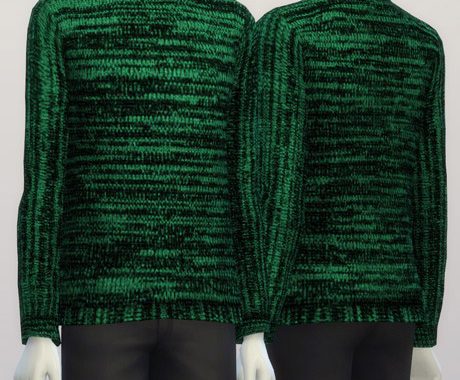 Turtleneck sweater M pattern (15 colors)