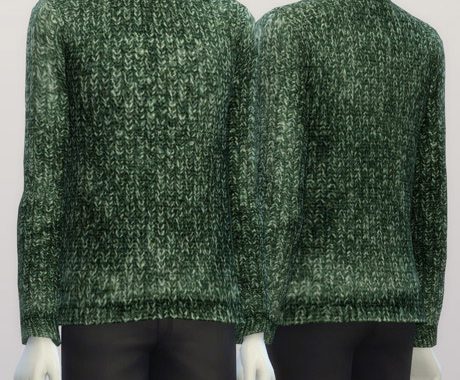 Turtleneck sweater M pattern (15 colors)