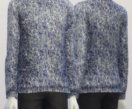 Turtleneck sweater M pattern (15 colors)