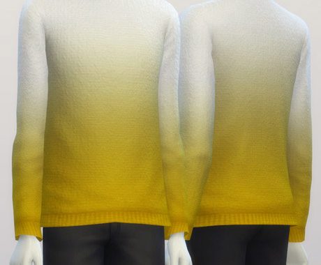 Turtleneck sweater M solid (16 colors)