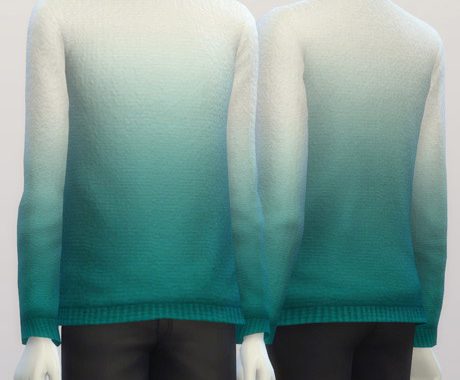 Turtleneck sweater M solid (16 colors)