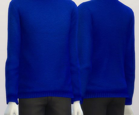 Turtleneck sweater M solid (16 colors)