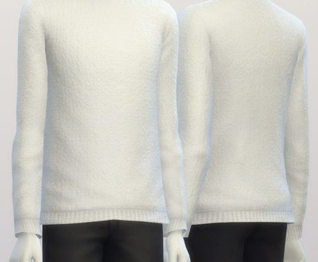 Turtleneck sweater M solid (16 colors)