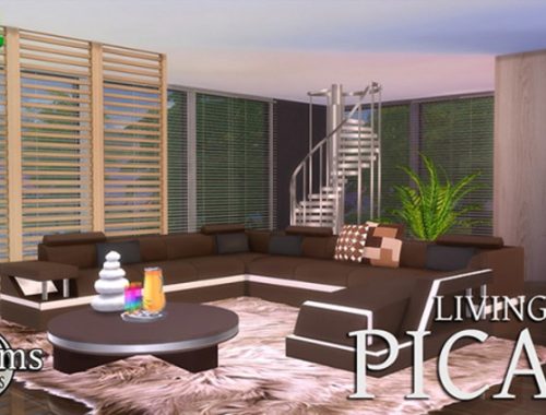 Picali living + dining room