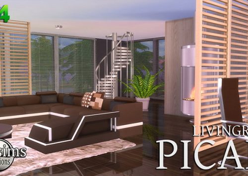 Picali living + dining room