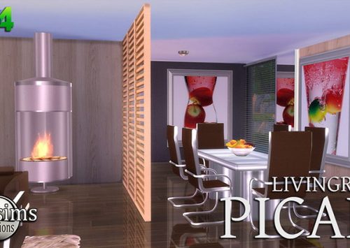 Picali living + dining room
