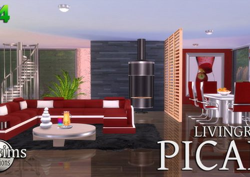 Picali living + dining room