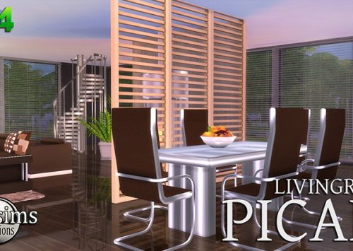 Picali living + dining room
