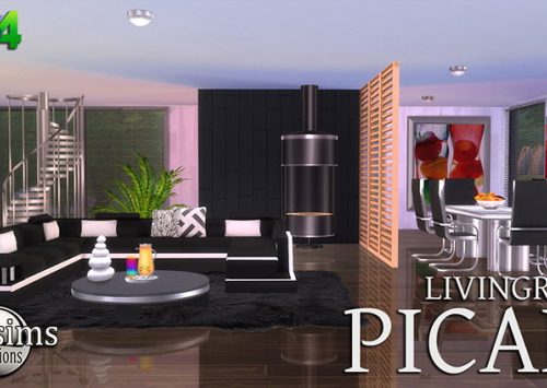 Picali living + dining room