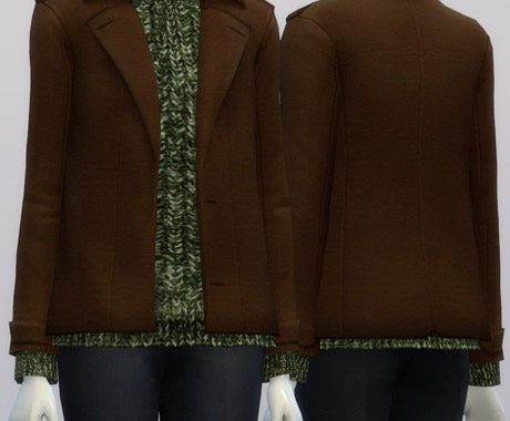 AW turtleneck sweater coat F 20 colors