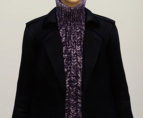 AW turtleneck sweater coat F 20 colors