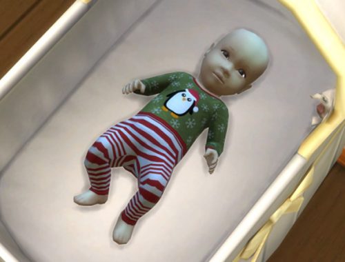 Baby Penguin Christmas Outfits