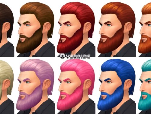 Get Together Full Beard Texture Overrides