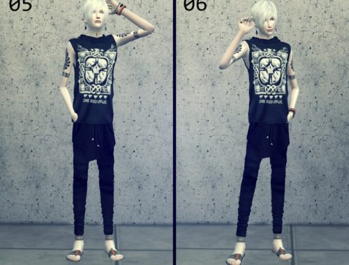 Male simple pose01