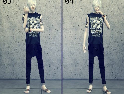 Male simple pose01