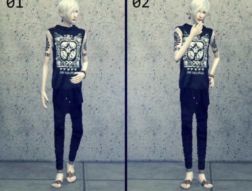Male simple pose01