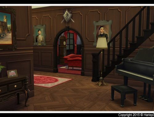 The Goths Sims 2 house