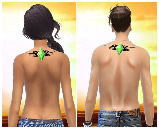 sims 2 back tattoos｜TikTok Search