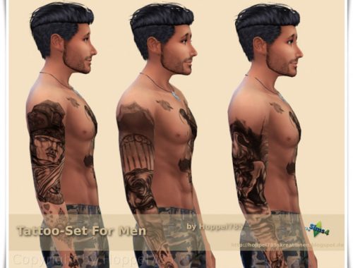 Tattoo Set For Males