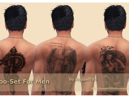 Tattoo Set For Males