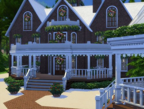 Victorian Gingerbread House
