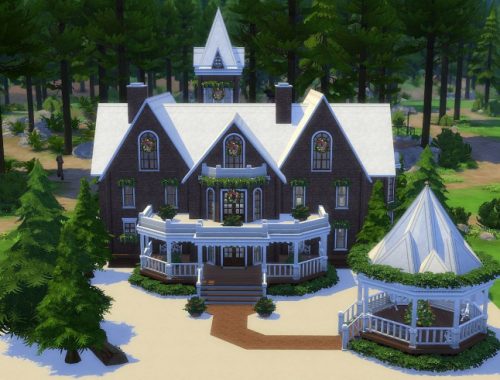 Victorian Gingerbread House